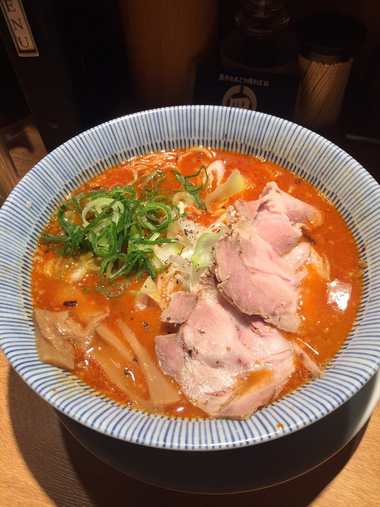  Yondaime nekashi gyokai tonkotsu nikusoba Ikebukuro nishiguchi