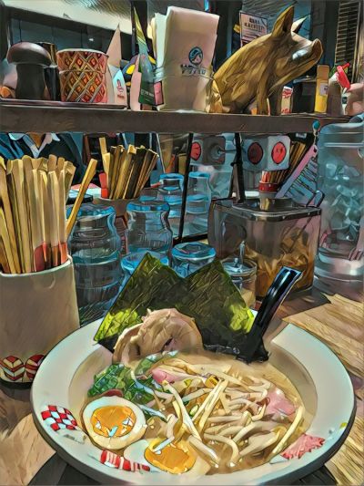 Soranoiro Tonkotsu & Kinoko